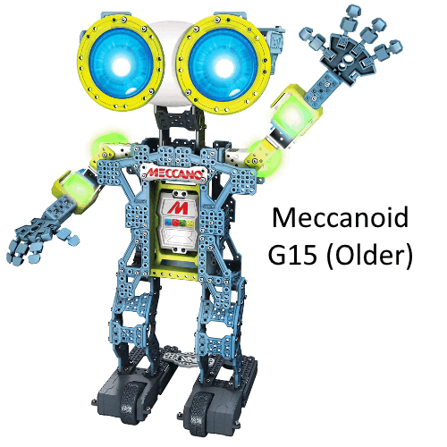 various models of Meccanoid animated gif