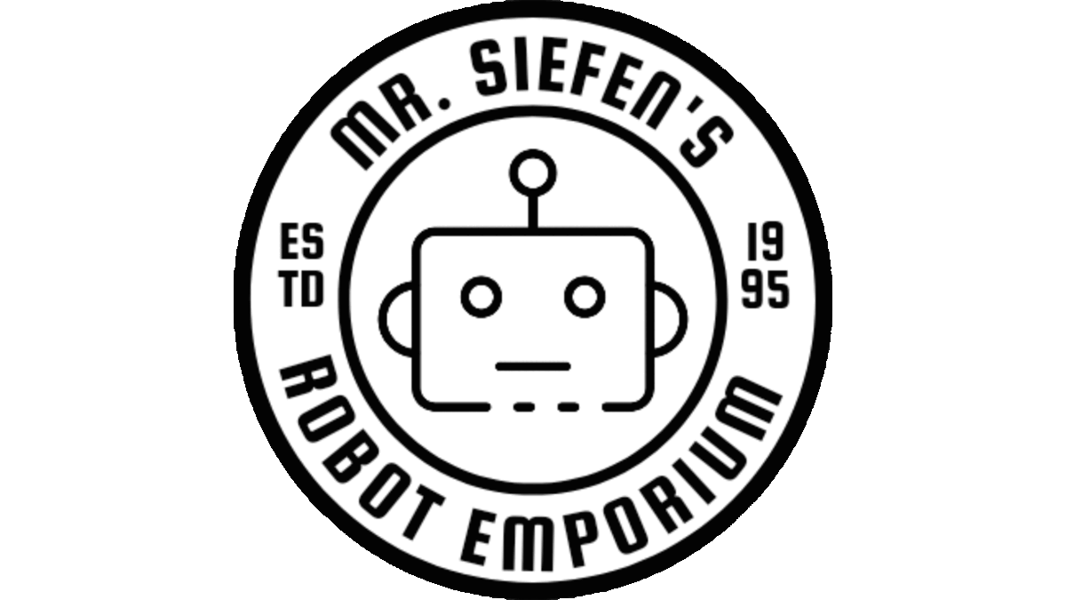 Mr Siefens Robot Emporium Logo
